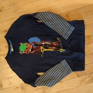 Hanna Andersson long sleeve graphic tee (120)